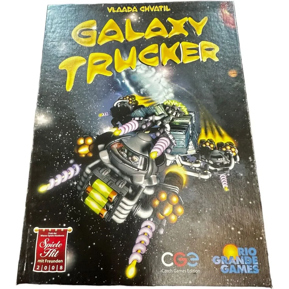 Galaxy Trucker Board Game Vlaada Chvatil Czech Games Edition 2008 - Complete
